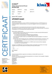 UPONOR CER MLC SYS MECH KOMO K12747-21 NL NL (1030818)